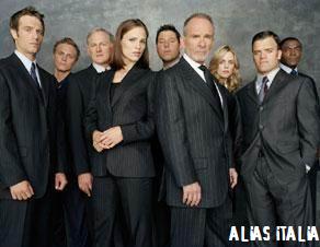 Il cast di ALIAS - 3^ stagione