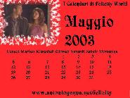 Calendario di maggio 2003