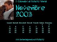 Calendario di novembre 2003